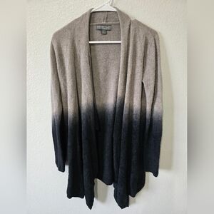 Barefoot Dreams Bamboo Chic Lite Cardigan Sweater Ombre S/M